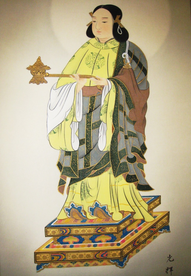 掛け軸 聖徳太子◇加藤光輝（真作・新品）
