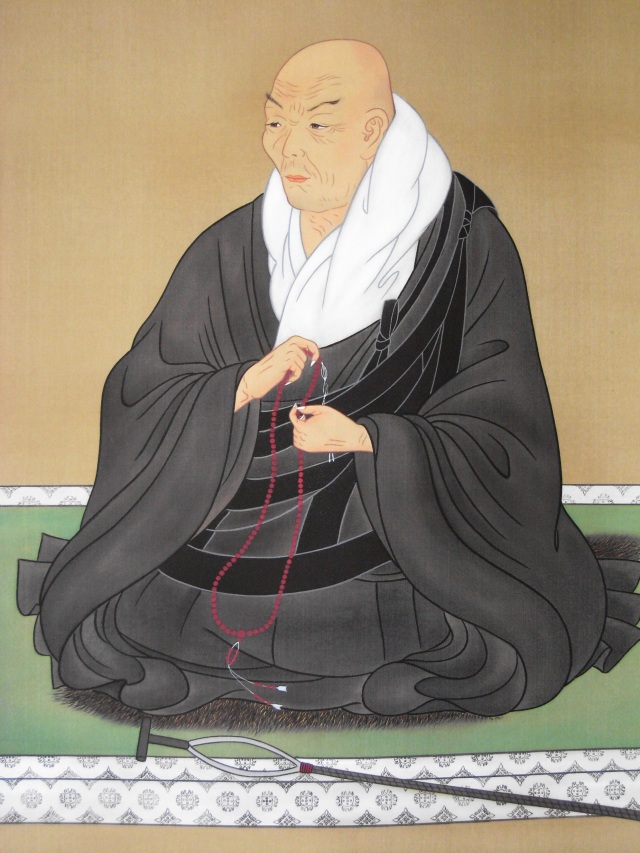 掛軸「親鸞御影」-