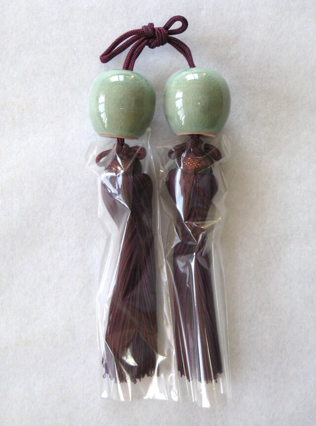 激安直営店 風鎮 青磁 玉子 (人絹房) 工芸品