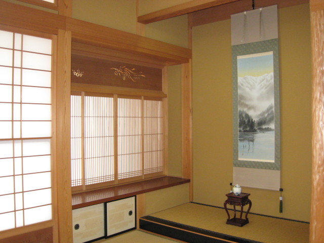 掛け軸 大正池◇稲垣雅彦（真作・新品）