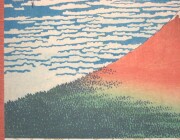 掛け軸　凱風快晴　葛飾北斎