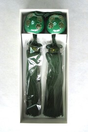 風鎮　緑交趾 丸