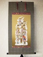 ミニ掛け軸　十三仏
