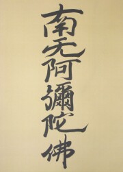 掛け軸　親鸞聖人像　御名号