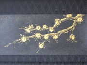 ミニ掛け軸 桜 絵師白道
