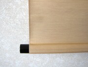 茶掛　山色清浄身　雪尾要道