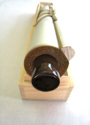 掛け軸　月紅葉　藤田春穂